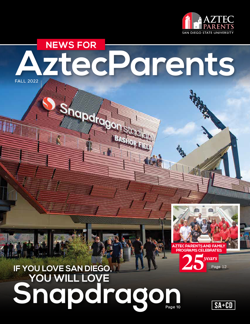 cover of News for Aztec Parents magazine