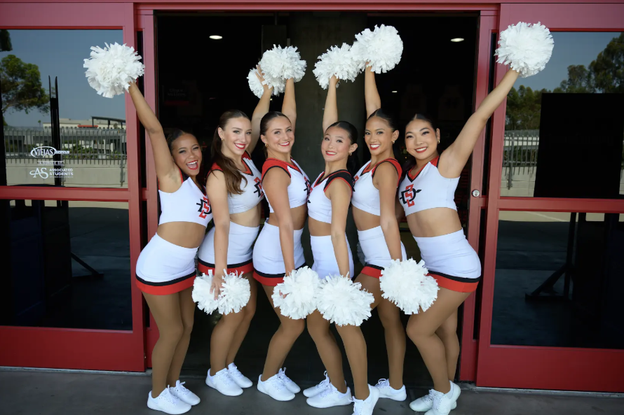 sdsu cheerleaders